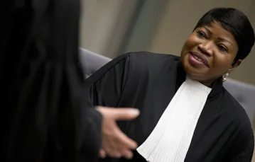 Fatou Mensouda, oskarżycielka z Międzynarodowego Trybunału Karnego, Haga, 2018 r. / Fot. Peter Dejong / AP Photo / East News / 