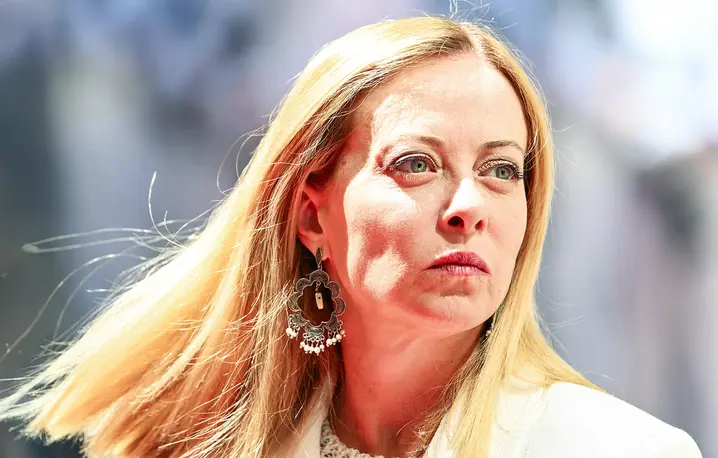 Georgia Meloni. Rzym, 15 lipca 2025 r. // Fot. Domenico Cippitelli / NurPhoto / AFP / East News