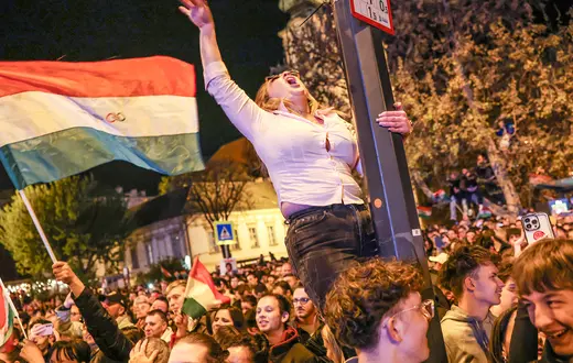 Budapeszt, 12 kwietnia 2026 r. // Fot. Sean Gallup / Getty Images