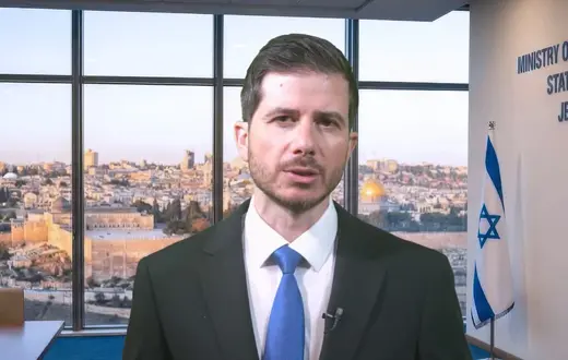 George Deek, pełnomocnik rządu Izraela ds. kontaktów ze światem chrześcijańskim // Twitter