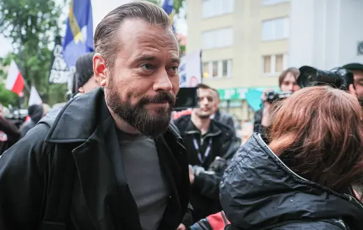 Krzysztof Stanowski. Warszawa, 9 maja 2025 r. // Fot. Leszek Szymański / PAP