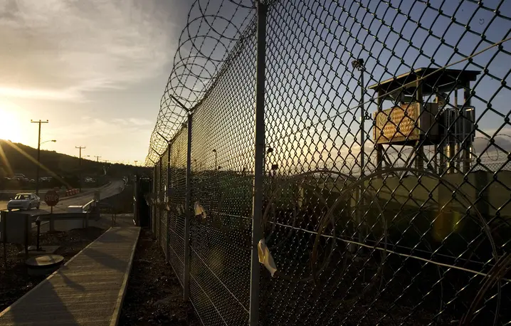 Więzienie w bazie Marynarki Wojennej Stanów Zjednoczonych w Zatoce Guantánamo na Kubie // Brennan Linsley / AFP / East News